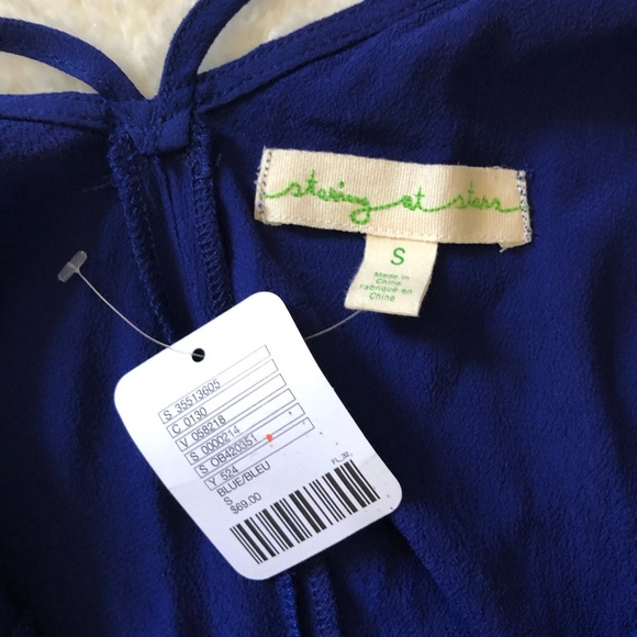 NWT UO Strappy blue dress - Picture 5 of 5